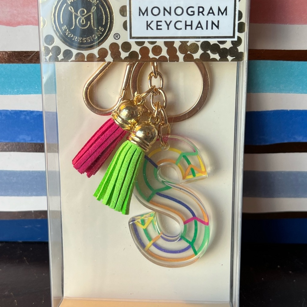Monogram Keychain - Picture 2 of 3